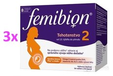 Femibion 2 TEHOTENSTVO TBL56+CPS56  3ks