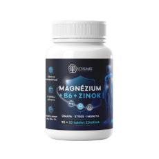 VITALMIX MAGNÉZIUM+B6+ZINOK 90+20tbl ZDARMA