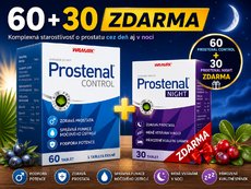 WALMARK Prostenal CONTROL 60tbl + ZDARMA Prostenal Night 30tbl