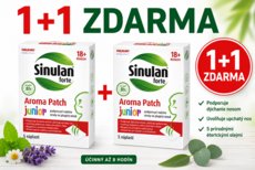 WALMARK Sinulan forte Aroma Patch junior náplasť (1x5ks) 1+1 ZDARMA