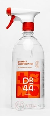 DR.44 OKAMŽITÁ DEZINFEKCIA dezinfekčný roztok (85% etanol) 1x1000 ml