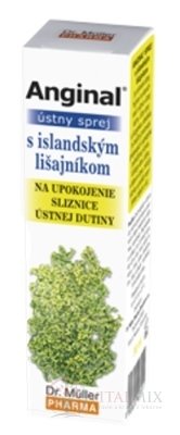 Dr. Müller ANGINAL Ústny sprej s islandským lišajníkom 1x30 ml