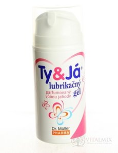 Dr. Müller Ty&Já LUBRIKAČNÝ GÉL parfumovaný vôňou jahody 1x100 ml