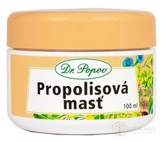 DR. POPOV MASŤ PROPOLISOVÁ s medom 1x100 ml