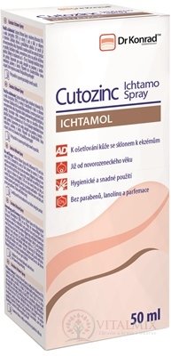 Dr Konrad Cutozinc Ichtamo Spray 1x50 ml