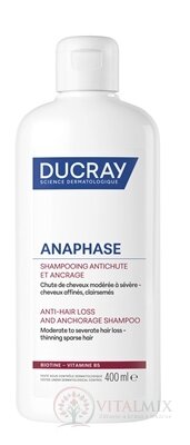 DUCRAY ANAPHASE Šampón proti vypadávaniu vlasov a na ich ukotvenie 1x400 ml