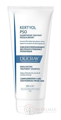 DUCRAY KERTYOL P.S.O. SHAMPOOING (inov. 2020) závažné stavy lupín (psoriáza) 1x200 ml