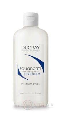 DUCRAY SQUANORM - PELLICULES SÉCHES šampón proti suchým lupinám 1x200 ml