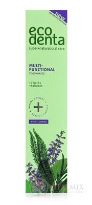 EcoDenta MULTI-FUNKCIONAL multifunkčná zubná pasta s extraktom zo 7 rastlín 1x100 ml