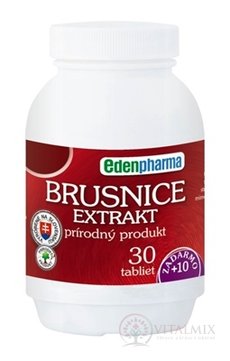 EDENPharma BRUSNICE extrakt tbl 30+10 zadarmo (40 ks)