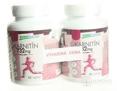 EDENPharma L-KARNITIN 732 mg DUOPACK tbl 2x60 ks (120 ks)