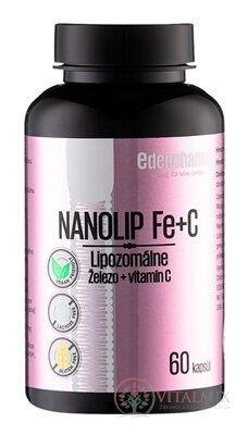 EDENPharma NANOLIP Fe + C cps 1x60 ks