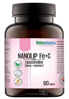 EDENPharma NANOLIP Fe + C cps 1x60 ks