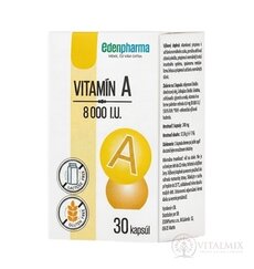 EDENPharma VITAMÍN A 8000 I.U. cps 1x30 ks
