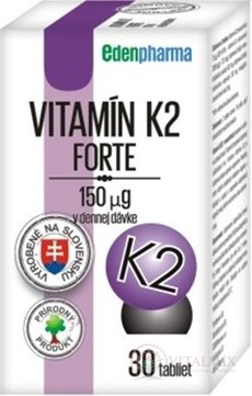 EDENPharma VITAMÍN K2 Forte tbl 1x30 ks