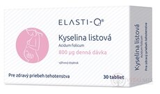 Elasti-Q KYSELINA LISTOVÁ 800 μg tbl 1x30 ks