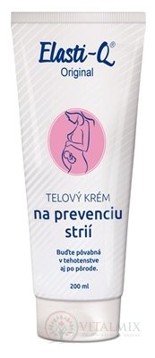 Elasti-Q Originál telový krém na prevenciu strií, 1x200 ml