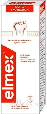 ELMEX CARIES PROTECTION ÚSTNA VODA 1x400 ml