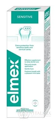 ELMEX SENSITIVE PLUS ÚSTNA VODA 1x400 ml