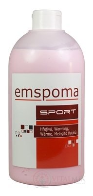 EMSPOMA Hrejivá - ružová "O" masážna emulzia 1x1000 ml