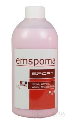 EMSPOMA Hrejivá - ružová "O" masážna emulzia 1x500 ml