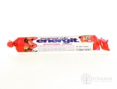 energit hroznový cukor MULTIVITAMÍN - JAHODA pastilky 1x17 ks (37,4 g)