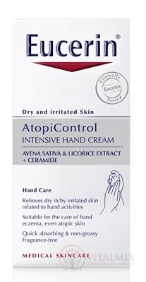 Eucerin AtopiControl Krém na ruky pre suchú pokožku 1x75 ml