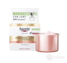 Eucerin HYALURON-FIL.+ELASTICITY Denný krém REFILL Rosé, SPF30, anti-age, náhradná náplň 1x50 ml