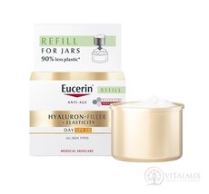 Eucerin HYALURON-FIL.+ELASTICITY Denný krém REFILL SPF30, anti-age, náhradná náplň 1x50 ml