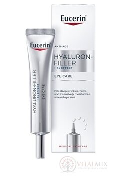 Eucerin HYALURON-FILLER+3xEFFECT Očný krém SPF15 anti-age 1x15 ml