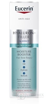 Eucerin HYALURON-FILLER Hydratačný Booster anti-age, ultra ľahký, prvé vrásky 1x30 ml