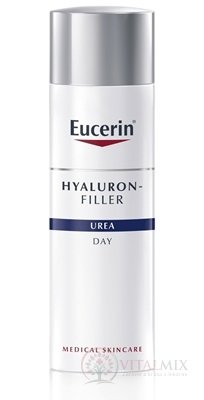 Eucerin HYALURON-FILLER UREA denný krém proti vráskam pre suchú pleť 1x50 ml