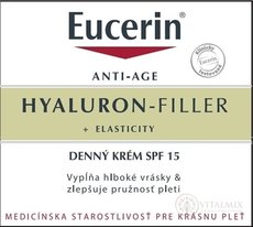 Eucerin HYALURON-FILLER+ELASTICITY denný krém SPF 15, 1x50 ml