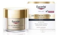 Eucerin HYALURON-FILLER+ELASTICITY nočný krém anti-age, 1x50 ml
