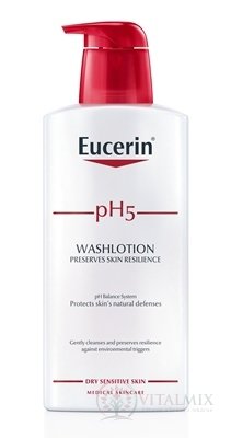 Eucerin pH5 Sprchová emulzia pre citlivú pokožku 1x400 ml
