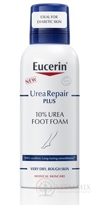 Eucerin UreaRepair PLUS Pena na nohy 10% urea 1x150 ml