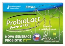 favea ProbioLact Forte N°12 cps (s vitamínmi C a D) 1x10 ks