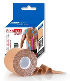 FIXAtape tejpovacia páska SPORT kinesiologická, elastická, telová, 5cm x 5m, 1x1 ks