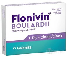 Flonivin BOULARDII cps (Saccharomyces boulardii + vitamín D3 + zinok) 1x10 ks