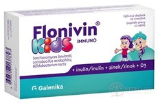 Flonivin KIDS IMMUNO prášok (prospešné baktérie + inulín + zinok + D3) vrecúška 1x10 ks
