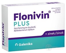 Flonivin PLUS cps (Saccharomyces + Bifidobacterium + zinok) 1x30 ks