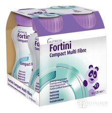 Fortini Compact Multi Fibre s neutrálnou príchuťou 4x125 ml