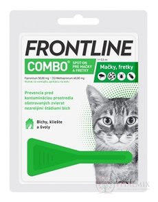 FRONTLINE Combo Spot-On pre mačky a fretky sol (na kožu) 1x0,5 ml