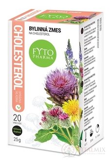 FYTO Bylinná zmes NA CHOLESTEROL 20x1,25 g (25 g)