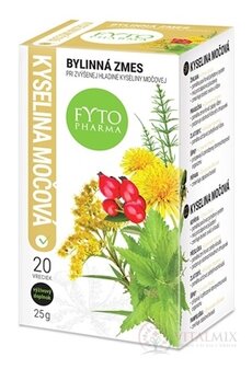 FYTO Bylinná zmes pri zvýšenej kyseline močovej 20x1,25 g (25g)