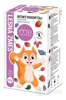 FYTO DETSKÝ OVOCNÝ ČAJ LESNÁ ZMES aromatizovaný (od ukončeného 9. mesiaca) 20x1,5 g (30g)