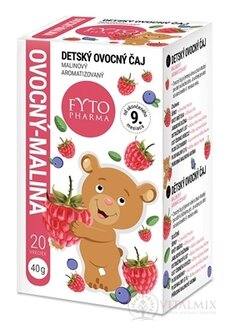 FYTO DETSKÝ ovocný čaj MALINA aromatizovaný (od ukončeného 9. mesiaca) 20x2 g (40 g)