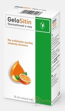 GeloSitin Starostlivosť o nos nosový olej 1x15 ml