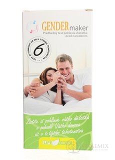 GENDERmaker - predbežný test pohlavia 1x1 ks