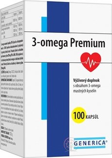 GENERICA 3-omega Premium cps 1x100 ks